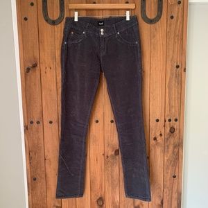 Hudson Jeans - Collin Gray Corduroy Skinny Pant